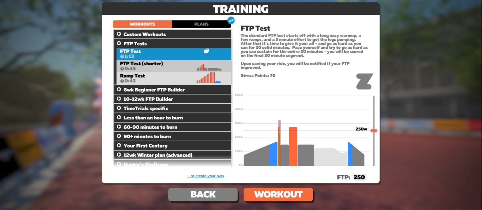 FTP Test: Zwift Ramp Test Vs FTP Test 20min - Verschiedene Ergebnisse?